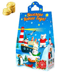 Детский подарок на Новый Год в мягкой игрушке весом 1000 грамм по цене 574 руб