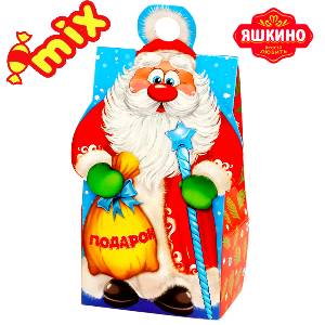 Детский подарок на Новый Год  в картонной упаковке весом 320 грамм по цене 237 руб 