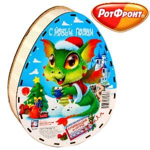 Детский новогодний подарок в премиальной упаковке весом 850 грамм по цене 1169 руб